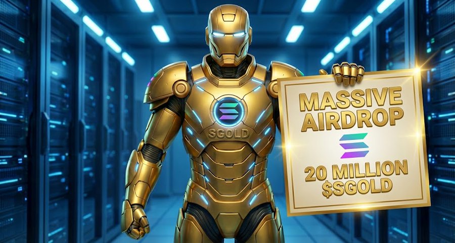 SolanaGold (SGOLD) — Large Social Airdrop SolanaGold (SGOLD) — Large Social Airdrop