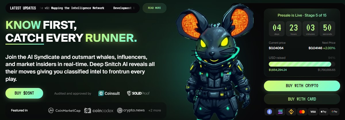 DeepSnitch AI Presale 