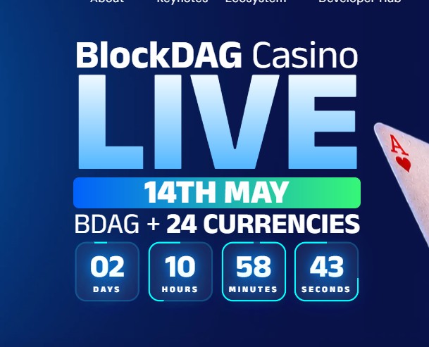 BlockDAG Casino Launch