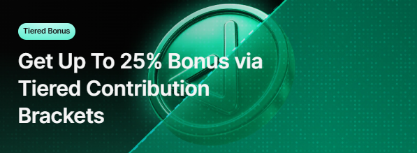 tiered contribution presale tiered contribution presale