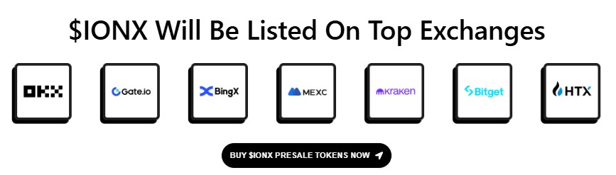 IONX on Top Exchanges