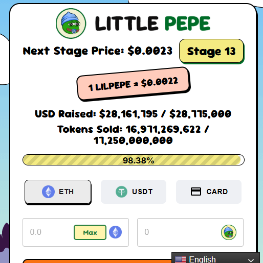 little pepe presale