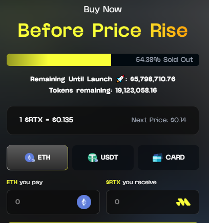 Remittix Presale data