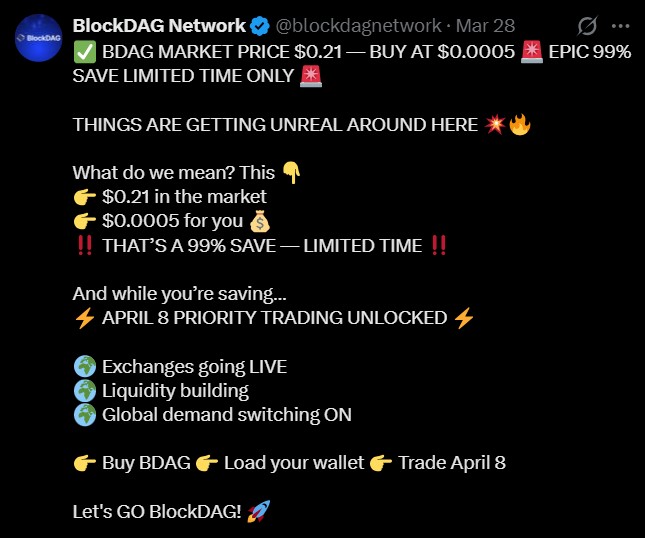 BlockDAG Listing and Aftersale