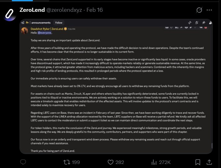 Zerolend Defi Platform Zerolend Defi Platform