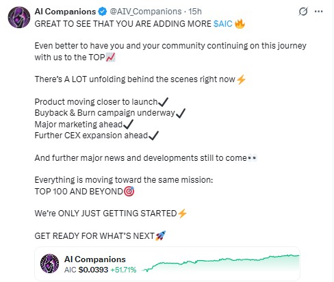 AI Companions on X AI Companions on X
