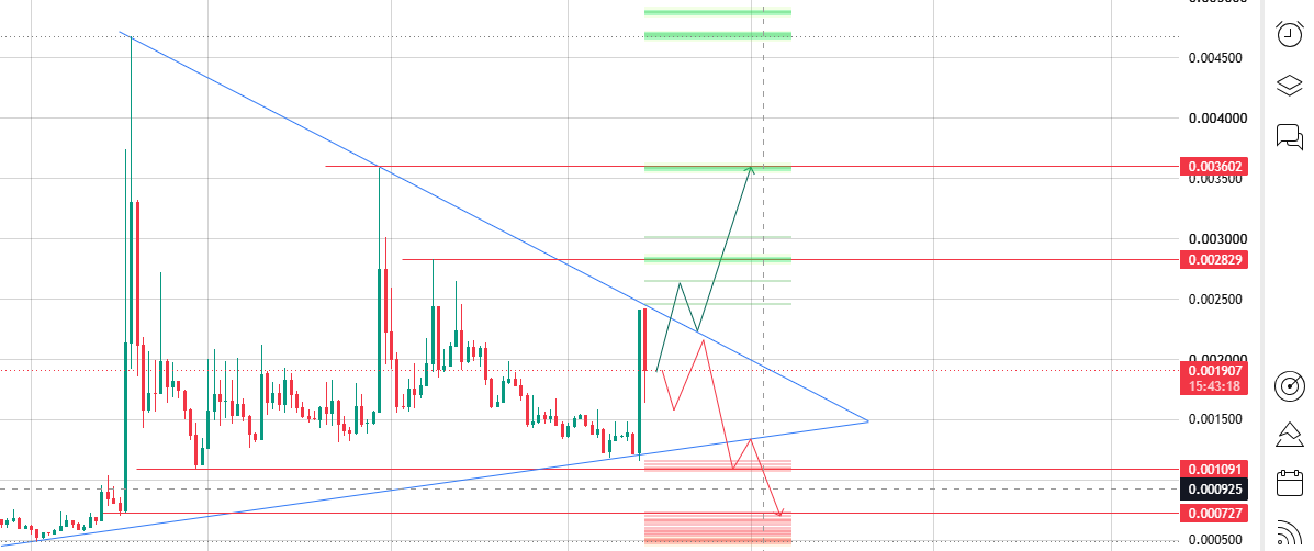  Long Descending Triangle