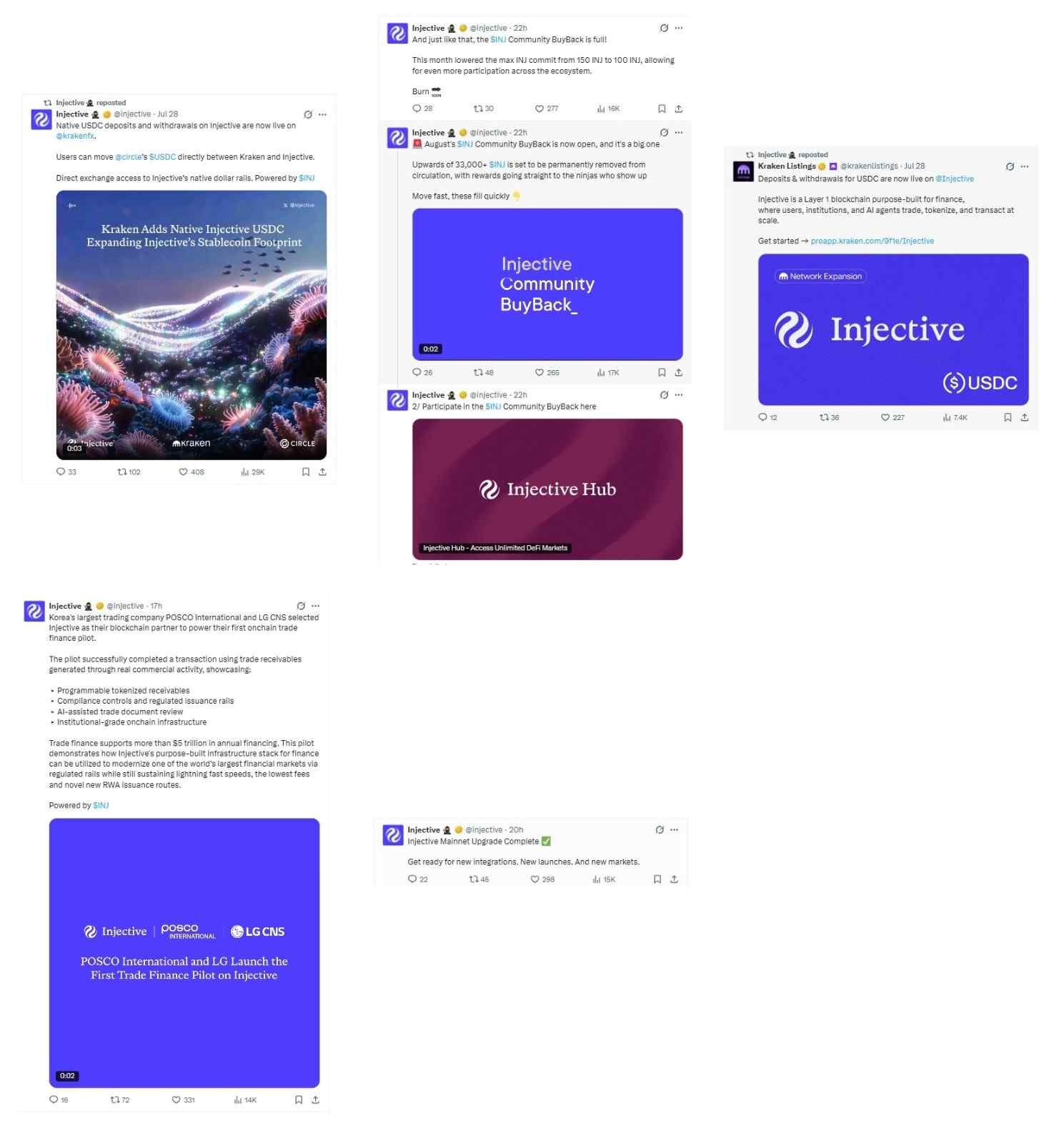 Injective as their blockchain partner