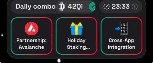 Dropee Daily Combo 22 December 2025