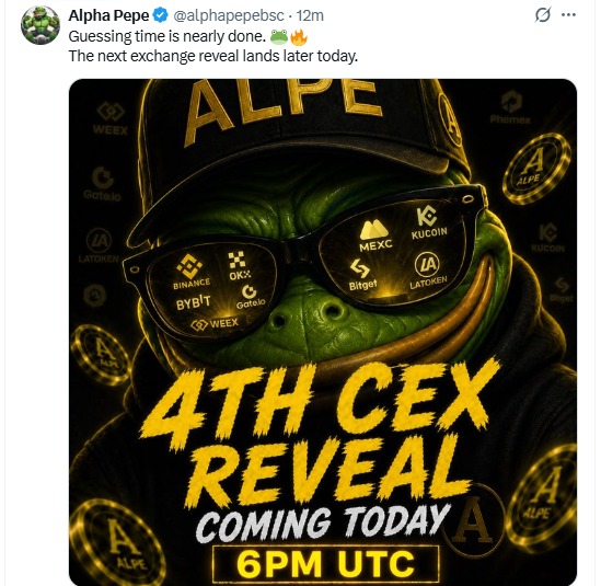 4th cex reveal alphapepe 4th cex reveal alphapepe