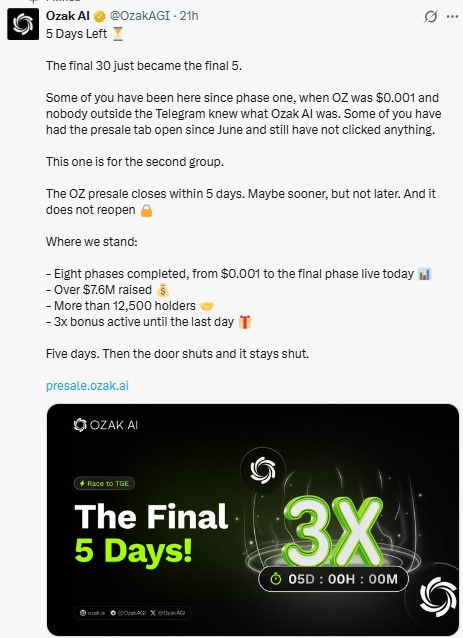 The final 30 just became the final 5 The final 30 just became the final 5