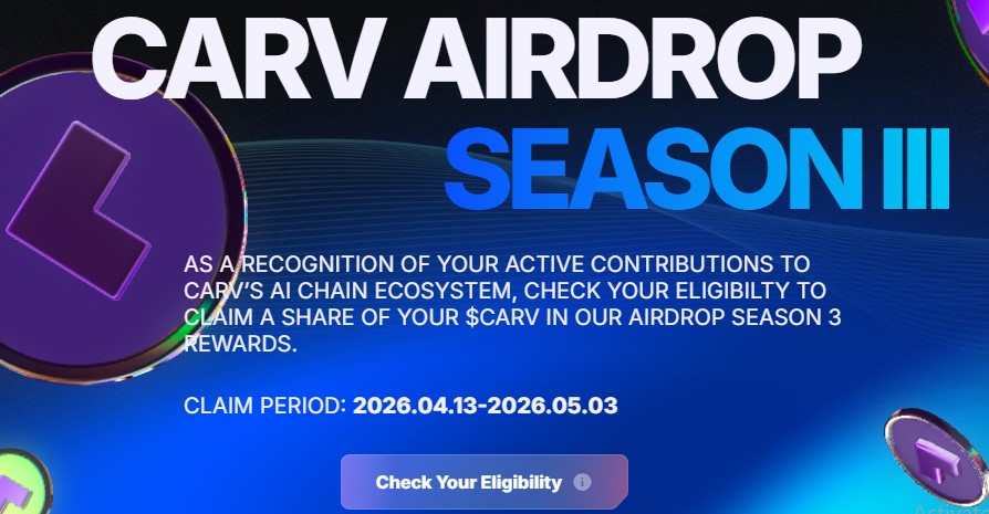CARV ($CARV) Airdrop Window
