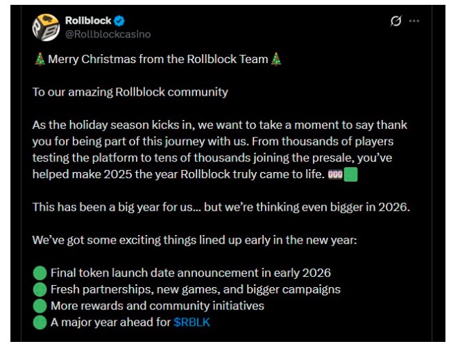 Rollblock Launch Date Q1 2026