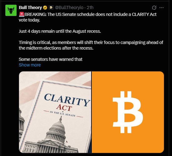 CLARITY Act important for XRP