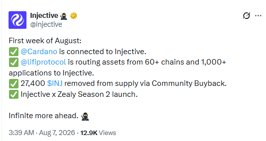 Injective Ecosystem Update