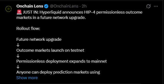HIP-4 Deployment Requirements: The 500K HYPE Stake