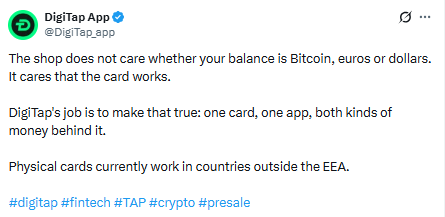 DigiTap Post on X DigiTap Post on X