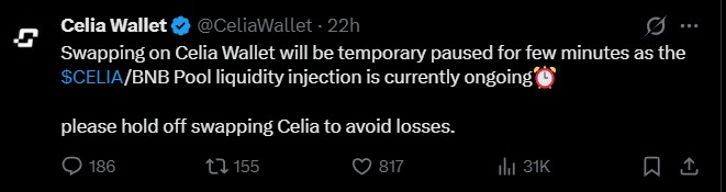 Celia Wallet Update Celia Wallet Update