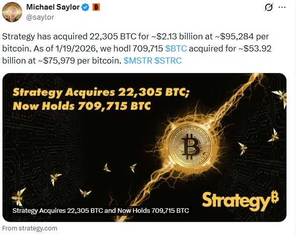 Michael Saylor new bitcoin purchase