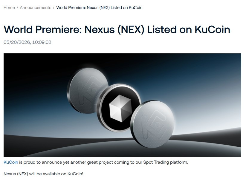 Nexus Kucoin Listing