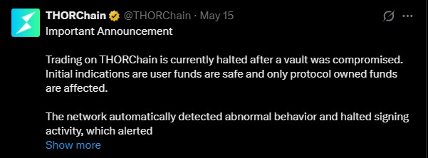 official source of thorchain official source of thorchain