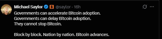 Michael Saylor recently reinforced a longer-term view
