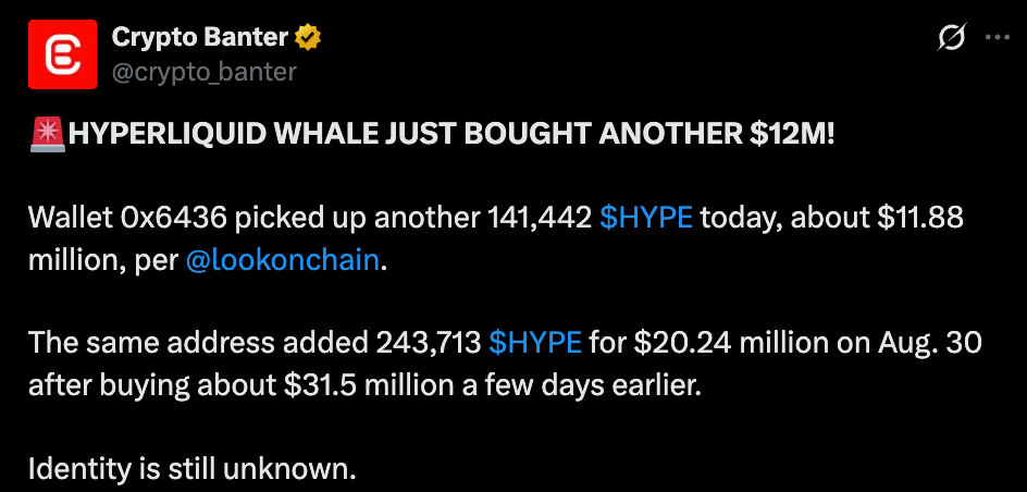 Crypto banter Official Tweet