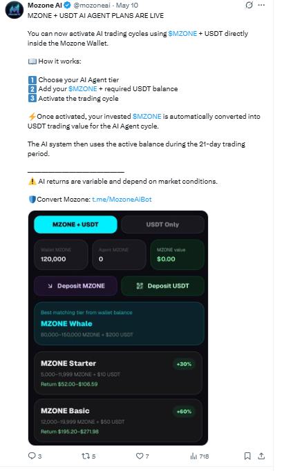 Mozone AI Agent Live