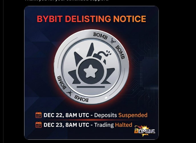Bombie Bybit Delisting
