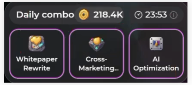 Dropee Daily Combo answer