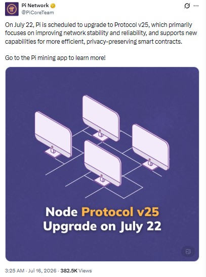 Pi Network On X Official Tweet