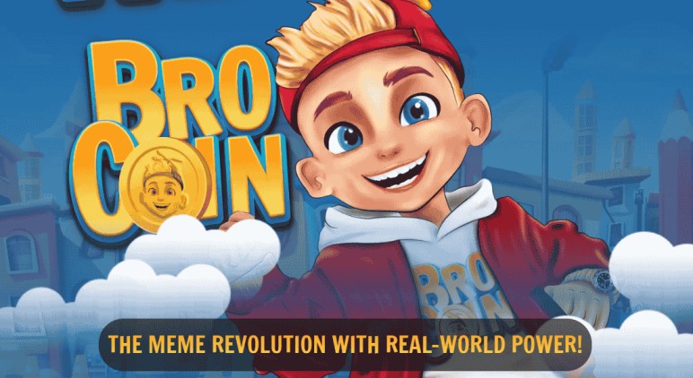 BroCoin website presale