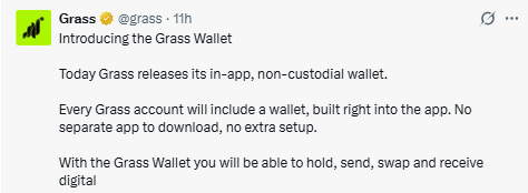 grass wallet guide