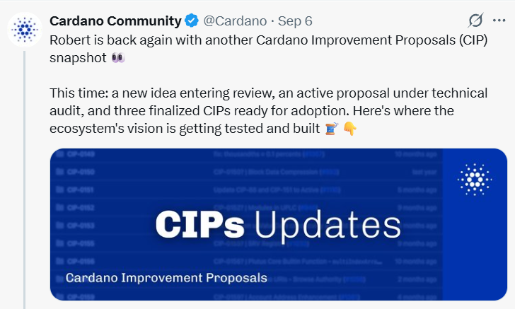 Cardano CIP Proposal Cardano CIP Proposal