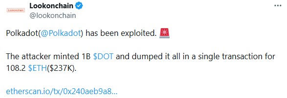 Hyperbridge exploit targeted the bridged Polkadot version