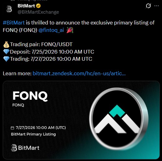 BitMart Fonq listing