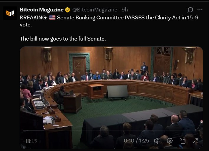 CLARITY Act decision CLARITY Act decision