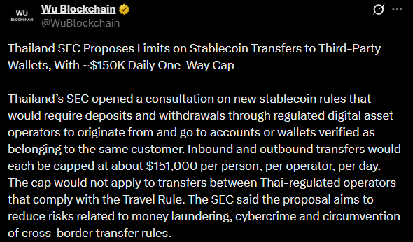 WuBlockchain Official X Post WuBlockchain Official X Post