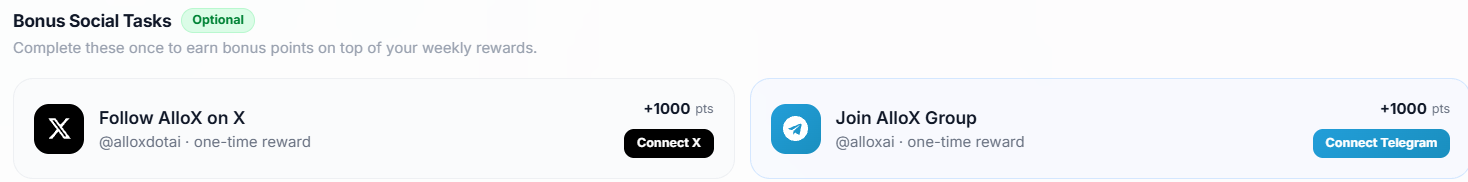 Allox bonus rewards Allox bonus rewards