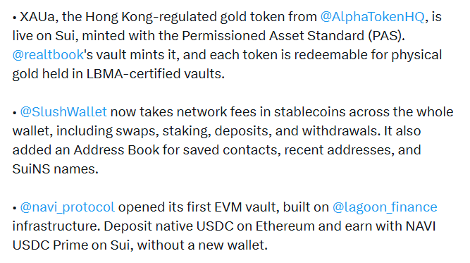 Sui Network Post on X Sui Network Post on X