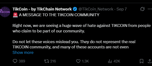 TikCoin App Login Issues Raise Fresh Community Concerns TikCoin App Login Issues Raise Fresh Community Concerns