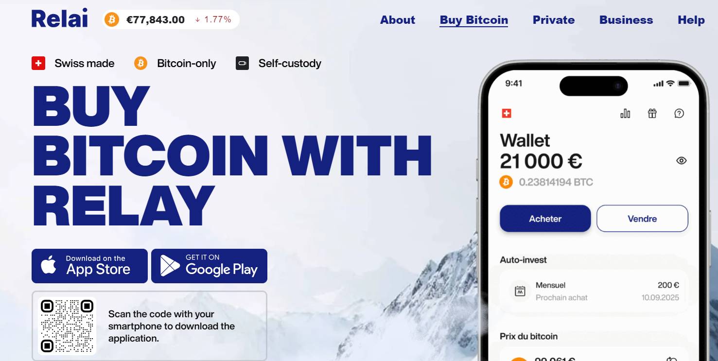 Buy Bitcoin With Relay