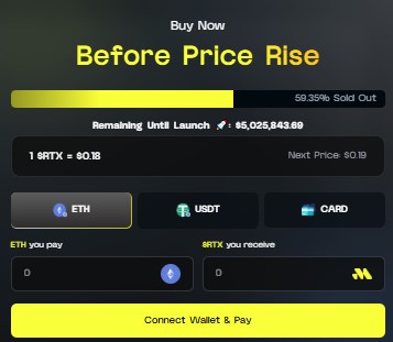 Remittix Presale Dashboard 