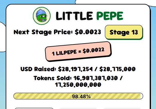 little pepe presale