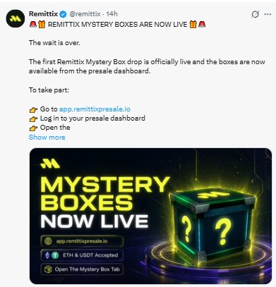The boxes are now live