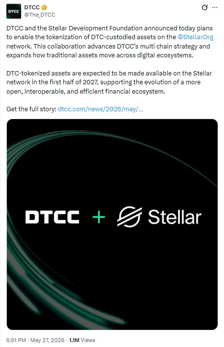 TWEET ON X  DTCC