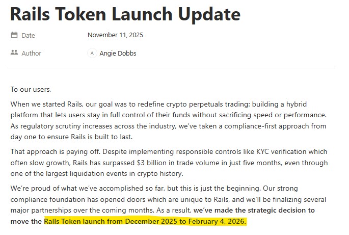 Rails Listing Date Rails Listing Date