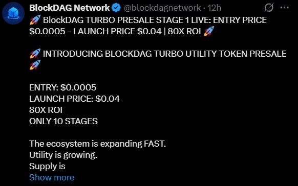 BlockDAG tubro presale BlockDAG tubro presale