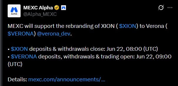 XION MEXC Trading XION MEXC Trading