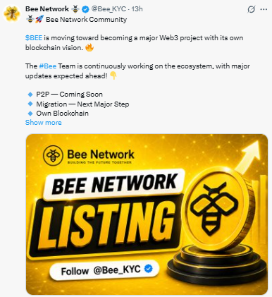 BEE getting closer to a major milestone